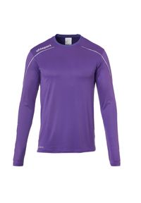 UHLSPORT - Dziecięca koszulka z długim rękawem Uhlsport Stream 22. Kolor: wielokolorowy, fioletowy, biały. Długość rękawa: długi rękaw. Długość: długie. Sezon: jesień. Sport: piłka nożna #1