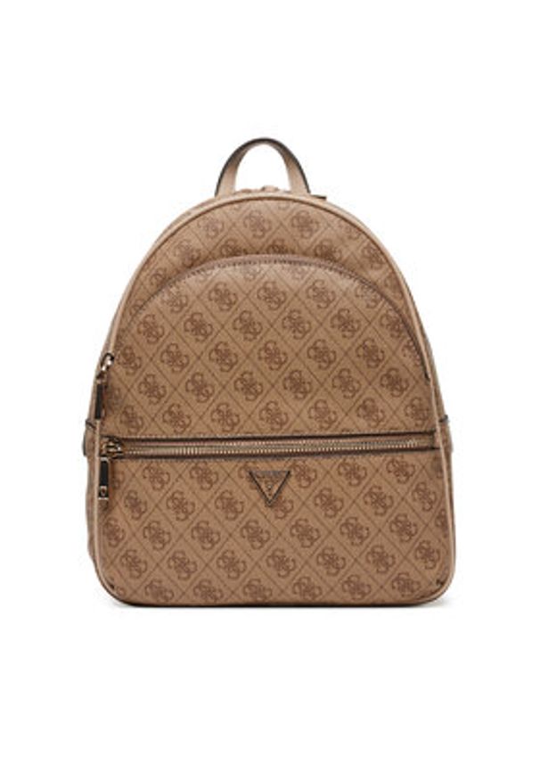 Guess Plecak Manhattan II HWSG71 18330 Brązowy. Kolor: brązowy. Materiał: skóra