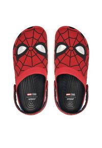 Crocs Klapki Spider-Man Classic Clog 213518 Czerwony. Kolor: czerwony #6