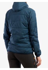 Fjällräven - Kurtka ocieplana damska Fjallraven Keb Padded Hoodie. Kolor: niebieski