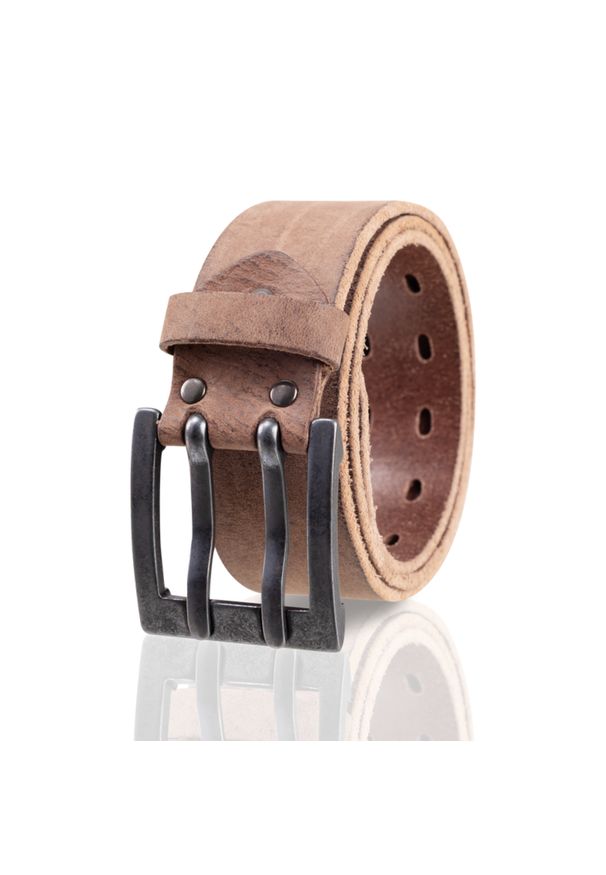 Mustang - MUSTANG PASEK SKÓRZANY MUS-M5058 0680 45mm Ledergürtel. Materiał: skóra