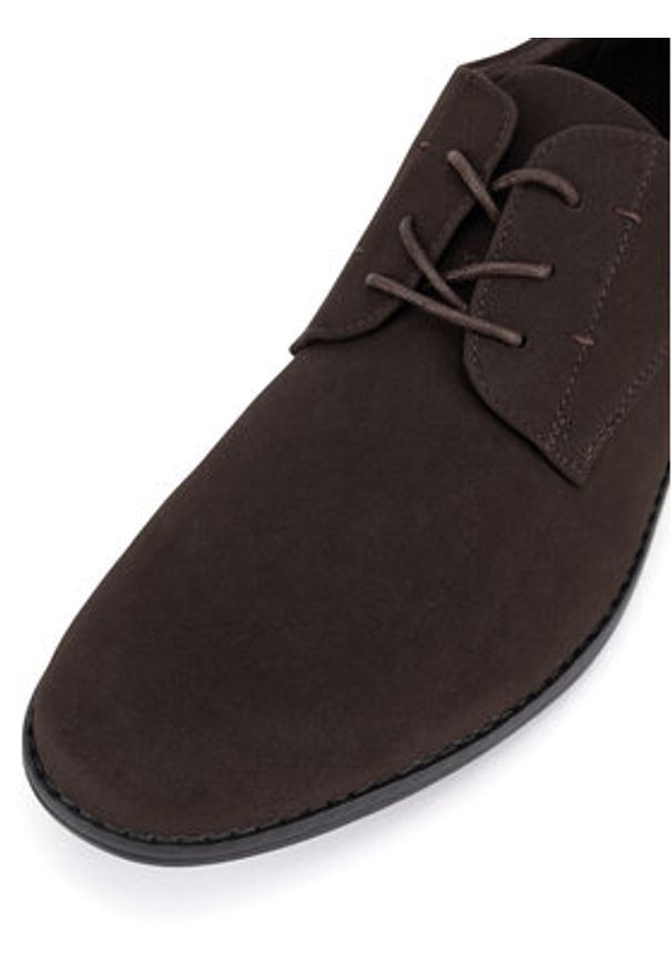 Lanetti Półbuty M16SS025-43 Brązowy. Kolor: brązowy. Materiał: syntetyk