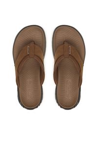 skechers - Skechers Japonki Street retro Jogger Sd 211359/BRN Brązowy. Kolor: brązowy. Materiał: skóra. Styl: street, retro #1
