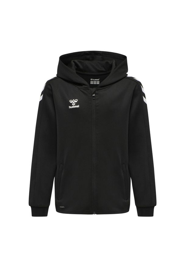 Bluza z kapturem dla dzieci Hummel Core XK Poly. Typ kołnierza: kaptur. Kolor: czarny. Sport: piłka ręczna