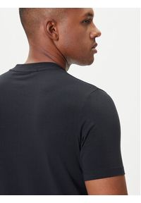 Karl Lagerfeld - KARL LAGERFELD T-Shirt 755053 554235 Granatowy Regular Fit. Typ kołnierza: dekolt w karo. Kolor: niebieski. Materiał: bawełna #3