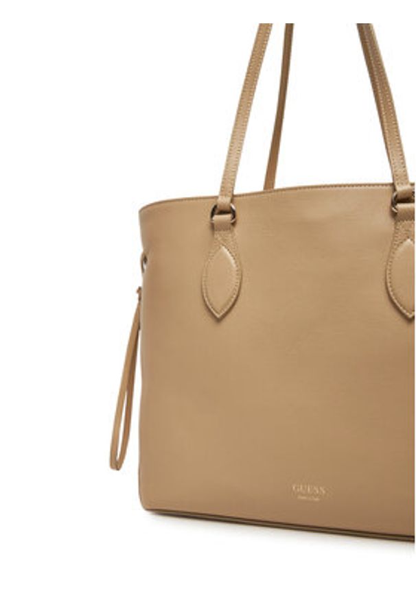 Guess Torebka HWFLNC L5165 Brązowy. Kolor: brązowy. Materiał: skórzane