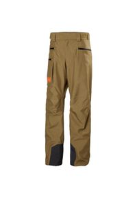 Spodnie narciarskie Helly Hansen Garibaldi 2.0. Kolor: beżowy, wielokolorowy, brązowy. Sezon: zima. Sport: narciarstwo #1