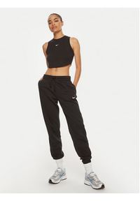 Nike Spodnie dresowe FZ7626 Czarny Regular Fit. Kolor: czarny. Materiał: bawełna #3