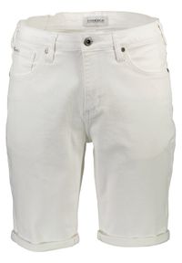 Lindbergh Szorty jeansowe 30-550000WHT Biały Loose Fit. Kolor: biały. Materiał: jeans, bawełna #1