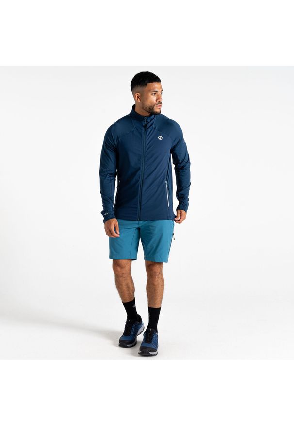 DARE 2B - Męska warstwa środkowa Substratum IV Stretch. Kolor: niebieski. Materiał: materiał, polar. Sport: turystyka piesza