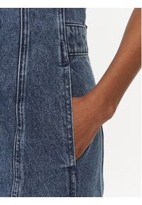 MICHAEL Michael Kors Sukienka jeansowa MR4823CFAU Niebieski Slim Fit. Kolor: niebieski. Materiał: bawełna #4