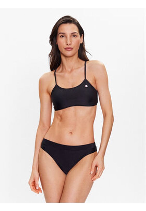 Champion Góra od bikini 116318 Czarny. Kolor: czarny. Materiał: syntetyk