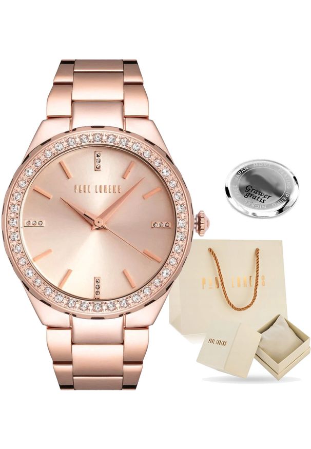 Zegarek Paul Lorens Zegarek damski CARMEN-4D2 Z GRAWEREM