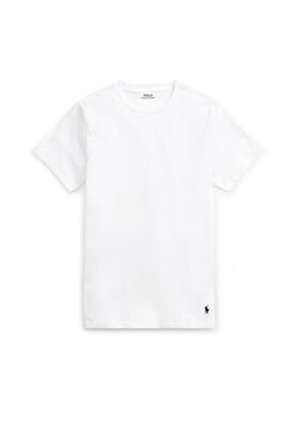Polo Ralph Lauren Komplet 2 t-shirtów Core Replen 714835960002 Biały Slim Fit. Typ kołnierza: polo. Kolor: biały. Materiał: bawełna
