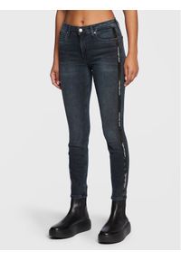 Calvin Klein Jeans Jeansy J20J220215 Szary Skinny Ankle Fit. Kolor: szary