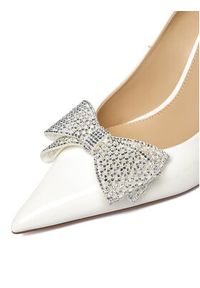 Eva Minge Czółenka ANEMONE-V1892-116-2 Biały. Kolor: biały. Materiał: skóra, lakier #8