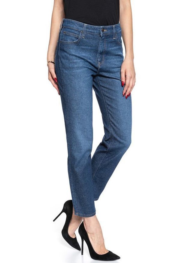 Lee - LEE CAROL DAMSKIE SPODNIE JEANSOWE JEANSY NEW STRAIGHT L30UDJUV 112106740