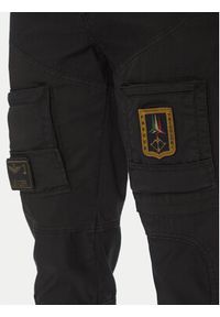 Aeronautica Militare Spodnie materiałowe 251PA1387CT1493 Czarny Regular Fit. Kolor: czarny. Materiał: bawełna #5