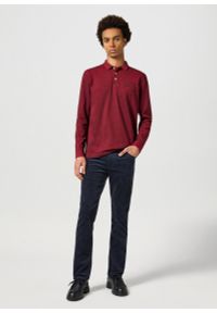 Wrangler - WRANGLER MĘSKIE SPODNIE SZTRUKSOWE GREENSBORO DARK NAVY 112358044 W15Q008616 #4