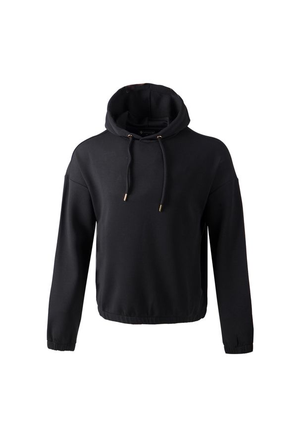 ENDURANCE - Bluza damska z kapturem Athlecia Namier. Typ kołnierza: kaptur. Kolor: czarny. Sport: fitness