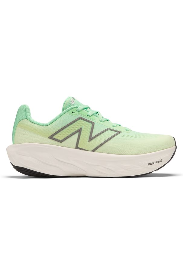 Buty damskie New Balance Fresh Foam 1080 v14 W1080F14 – zielone. Okazja: na co dzień. Kolor: zielony. Materiał: żakard, guma. Szerokość cholewki: normalna. Sport: bieganie, fitness