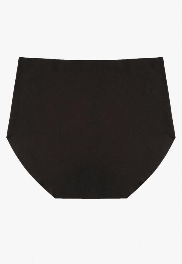 Renee - Czarne Bezszwowe Majtki Figi High Waist Dolevia. Stan: podwyższony. Kolor: czarny. Materiał: jeans