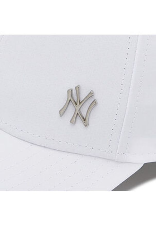 New Era Czapka z daszkiem Mlb Flawess Logo B 11209938 Biały. Kolor: biały. Materiał: materiał