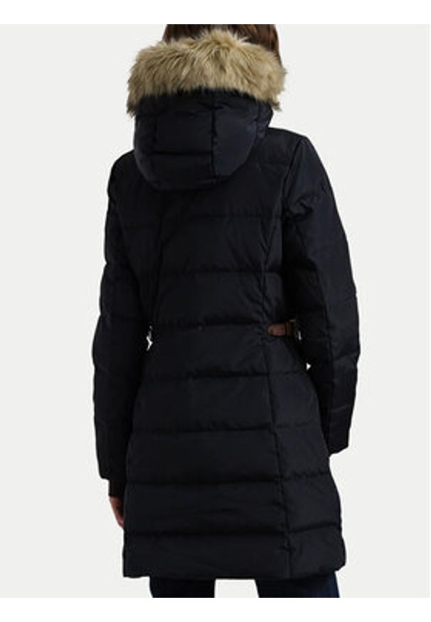 Lauren Ralph Lauren - LAUREN RALPH LAUREN Płaszcz zimowy 297957517002 Granatowy Regular Fit. Kolor: niebieski. Materiał: syntetyk. Sezon: zima