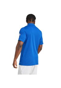 Adidas - Koszulka męska adidas Squadra 25 Polo. Typ kołnierza: polo. Kolor: biały, wielokolorowy, niebieski. Styl: sportowy