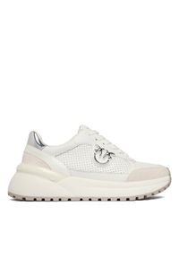 Pinko - PINKO Sneakersy GEM 15 Biały. Kolor: biały. Materiał: skóra #1