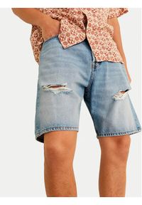 Jack & Jones - Jack&Jones Szorty jeansowe Jjitony 12252653 Niebieski Loose Fit. Kolor: niebieski. Materiał: bawełna #4