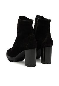 HÖGL Botki 0-187832-01000 Czarny. Kolor: czarny. Materiał: zamsz, skóra #5