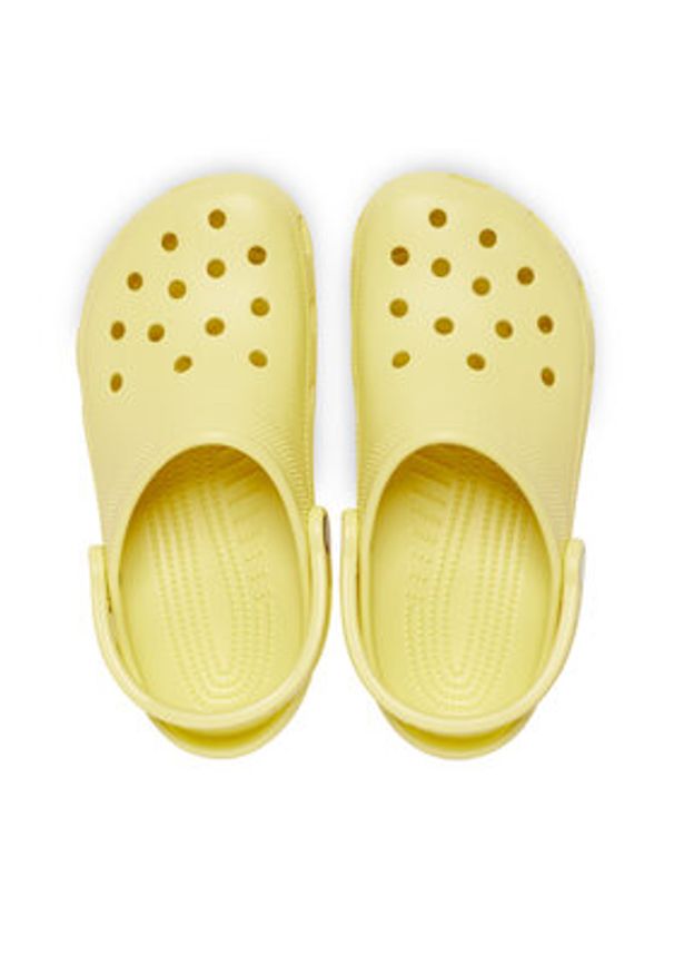 Crocs Klapki Classic Clog 10001 Pomarańczowy. Kolor: żółty