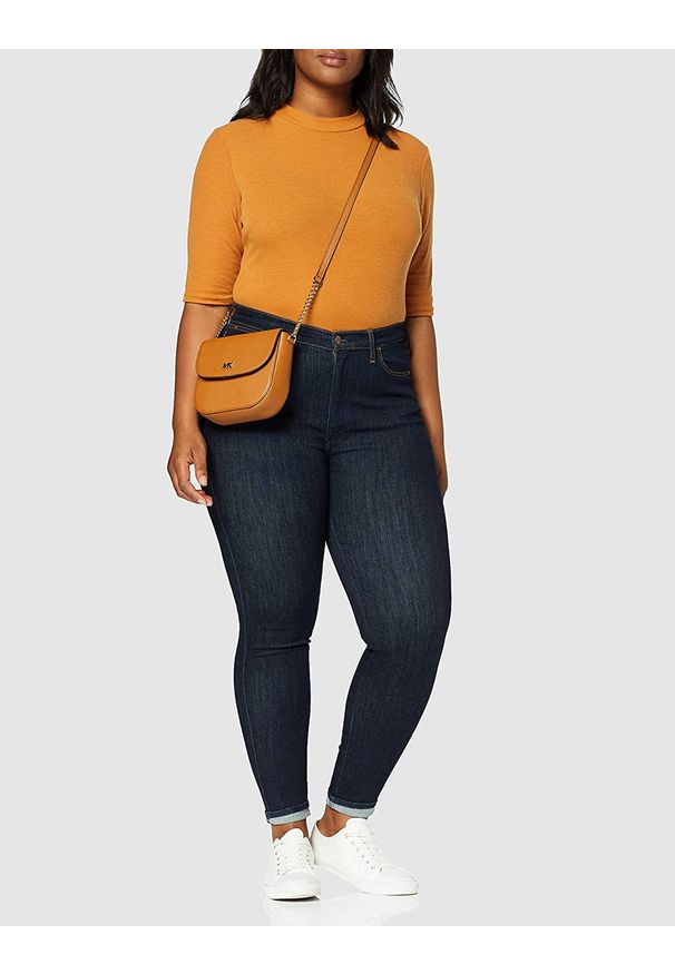 Wrangler - WRANGLER SKINNY PLUS RINSEWASH W24KWX023 112127965. Kolekcja: plus size