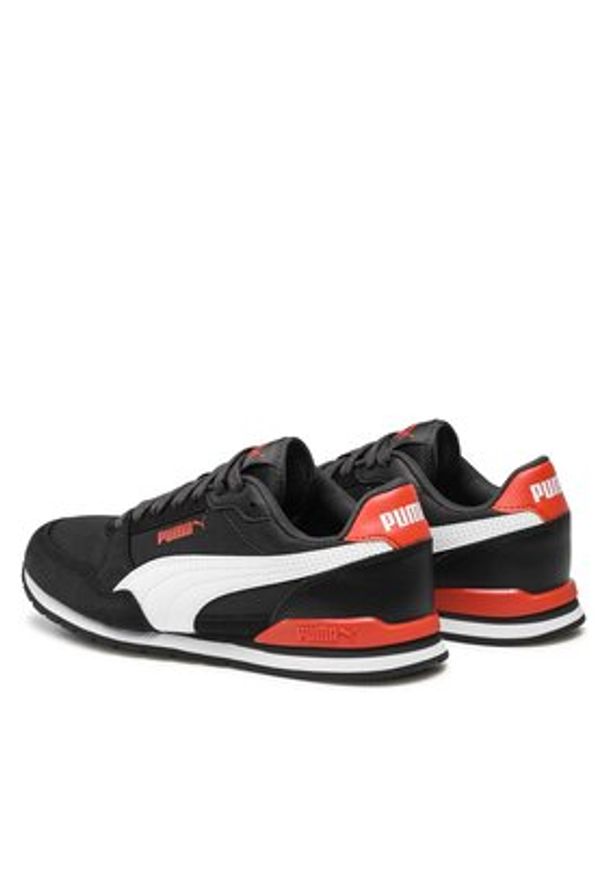Puma Sneakersy ST Runner v3 Mesh Jr 385510 21 Czarny. Kolor: czarny. Materiał: skóra