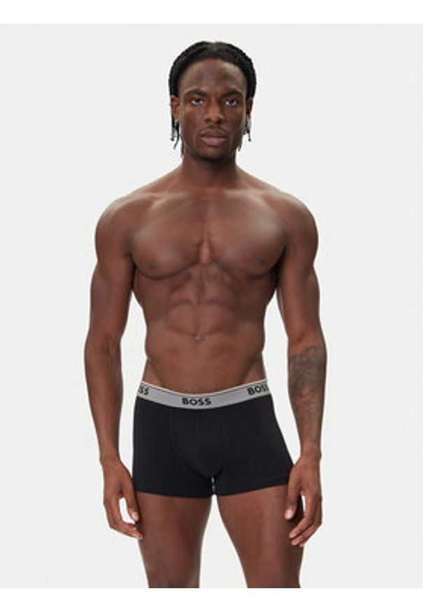 BOSS Komplet bokserek 50531684 Czarny. Kolor: czarny. Materiał: bawełna
