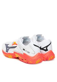 Mizuno Buty halowe Wave Lightning Z8 V1GA2400 Pomarańczowy. Kolor: pomarańczowy. Materiał: skóra. Model: Mizuno Wave #4