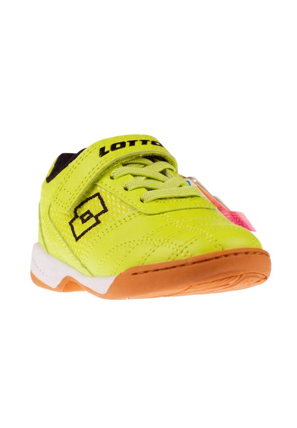 LOTTO - Dziecięce/Kids Whizzer K Logo Trainers. Kolor: czarny, zielony, wielokolorowy, żółty