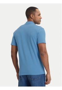 Napapijri Polo Ealis NP0A4H8B Niebieski Regular Fit. Typ kołnierza: polo. Kolor: niebieski. Materiał: bawełna #3