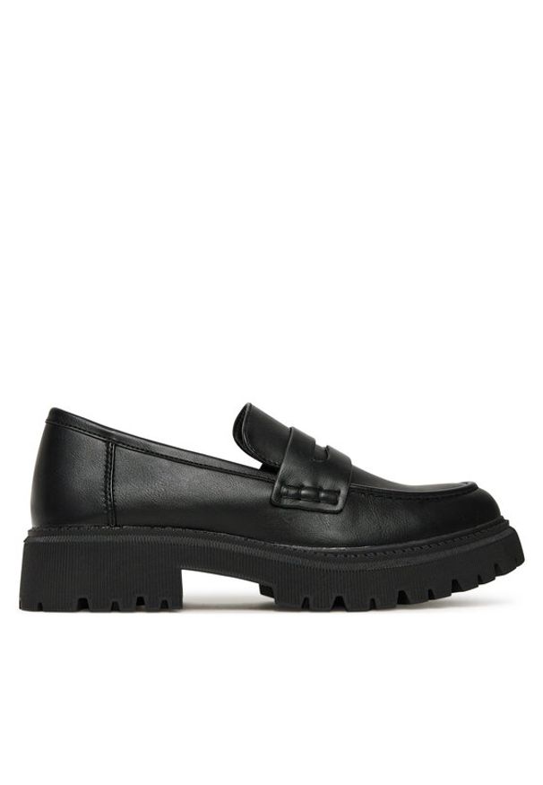 Jenny - JENNY Loafersy WS5875-30 Czarny. Kolor: czarny. Materiał: materiał, syntetyk