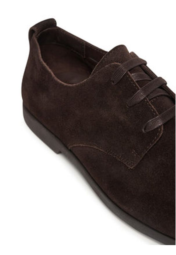 Calvin Klein Półbuty Low Prof Derby Su HM0HM02232 Brązowy. Kolor: brązowy. Materiał: zamsz, skóra