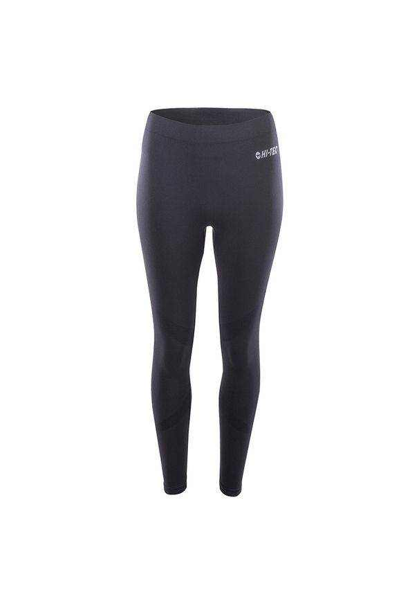 Hi-tec - Legginsy damskie termoaktywne Hi-Tec Lady Surim Bottom - czarne, Rozmiar L/XL. Kolor: czarny. Materiał: nylon, elastan, poliester, materiał