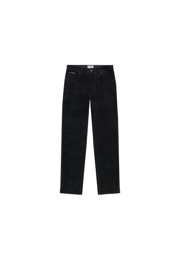 Wrangler - WRANGLER TEXAS MĘSKIE SPODNIE SZTRUKSOWE BLACK 112356789 W121016329
