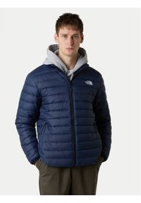 The North Face Kurtka puchowa Classic NF0A8D1U Granatowy Regular Fit. Kolor: niebieski. Materiał: syntetyk