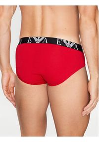 Emporio Armani Underwear Komplet 3 par slipów 111734 3F715 41074 Czerwony. Kolor: czerwony. Materiał: bawełna