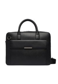 TOMMY HILFIGER - Tommy Hilfiger Torba na laptopa Th Business Computer Bag AM0AM13993 Czarny. Kolor: czarny. Materiał: skóra #3