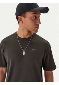 G-Star RAW - G-Star Raw T-Shirt Rib D28699-C812 Szary Relaxed Fit. Kolor: szary. Materiał: bawełna #4