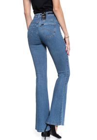 Lee - SPODNIE LEE DAMSKIE Flare JACKSON WORN L30FMXAX SAMPLE 112106432 #4
