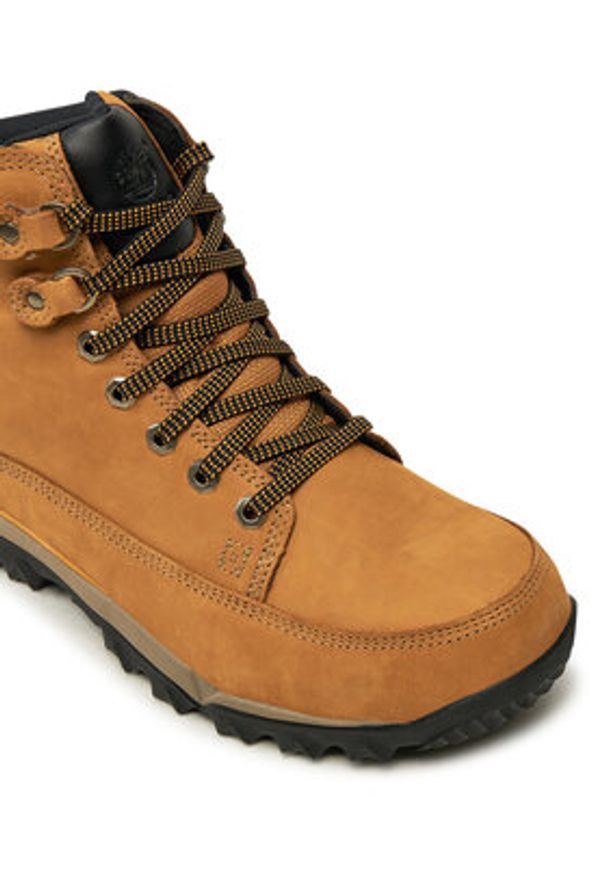 Timberland Trapery Ek Rime Ridge Wp Mid TB12402R2311 Żółty. Kolor: żółty. Materiał: skóra, nubuk
