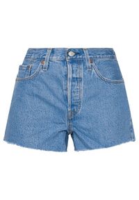 Levi's® Szorty jeansowe 501® 56327-0183 Niebieski Slim Fit. Kolor: niebieski. Materiał: jeans #3